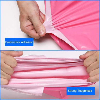 Poly Mailer Bags Mailing Satchel Plastic Courier Self Sealing Packing Blue - 38*52CM