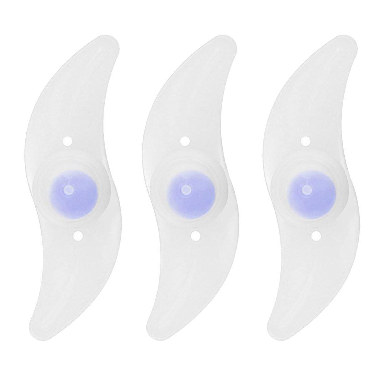3PCS Mountain Bike Spoke Light Colourful LED Wheel Light Silicone Cycling Gear - Blue