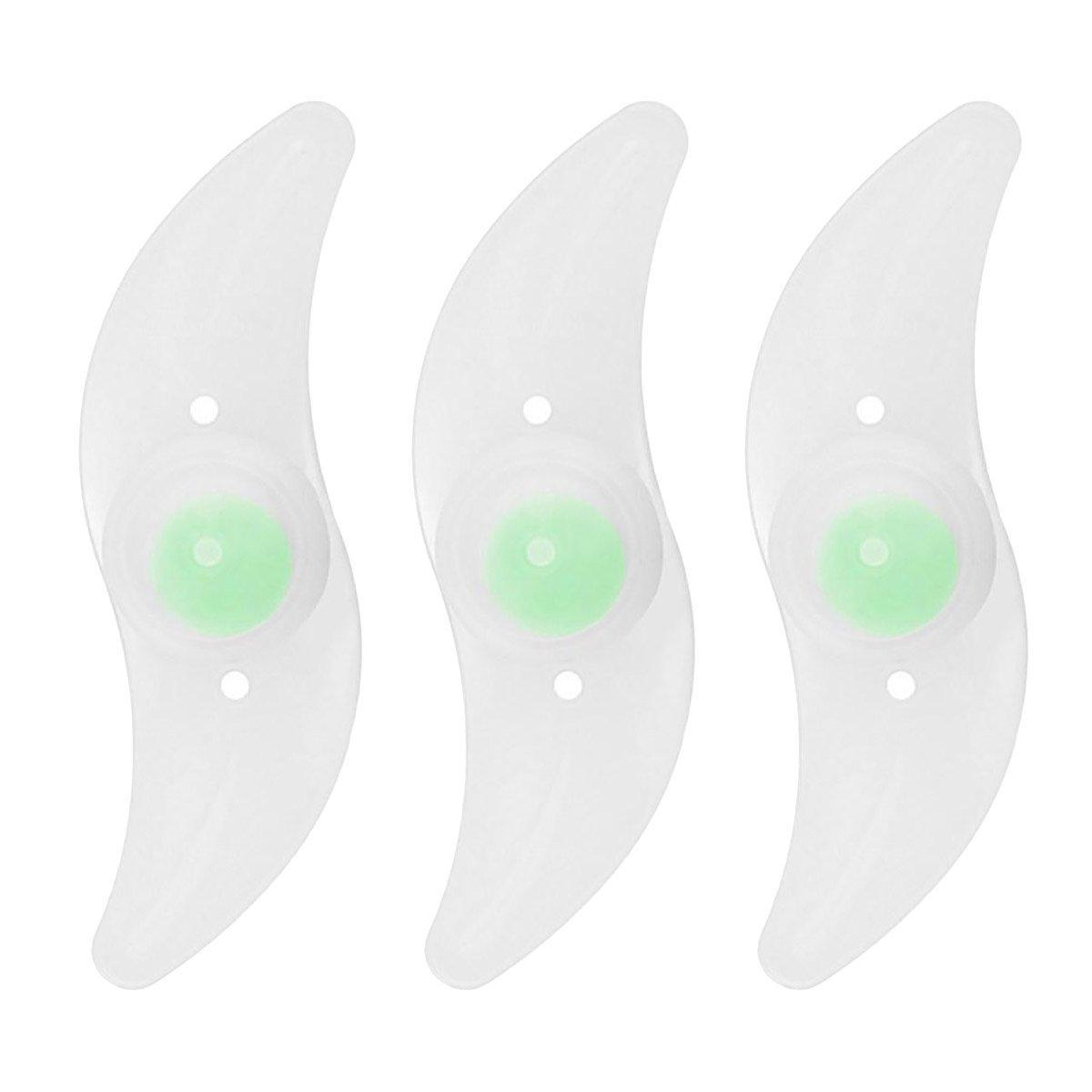 3PCS Mountain Bike Spoke Light Colourful LED Wheel Light Silicone Cycling Gear - Colourful