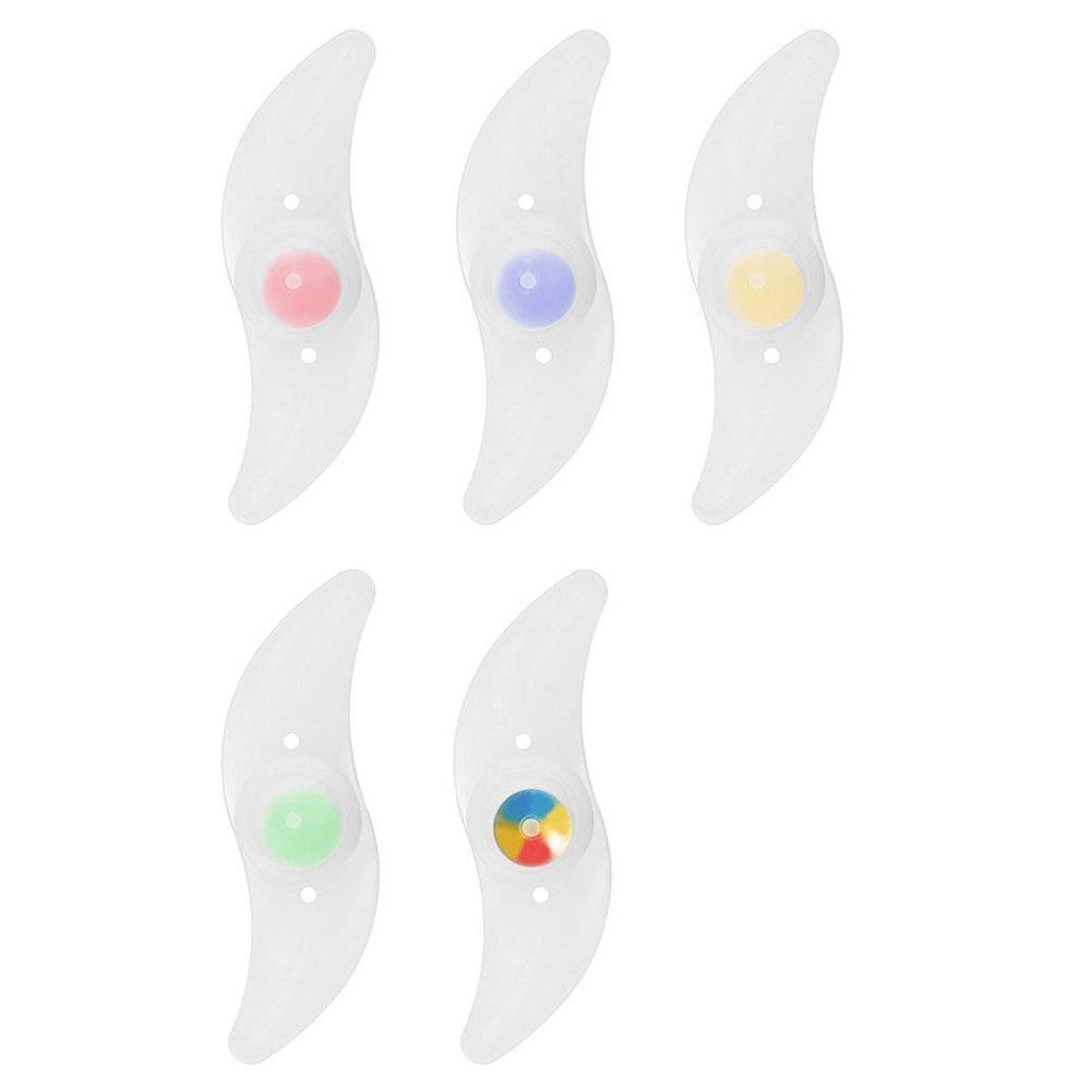 3PCS Mountain Bike Spoke Light Colourful LED Wheel Light Silicone Cycling Gear - Green