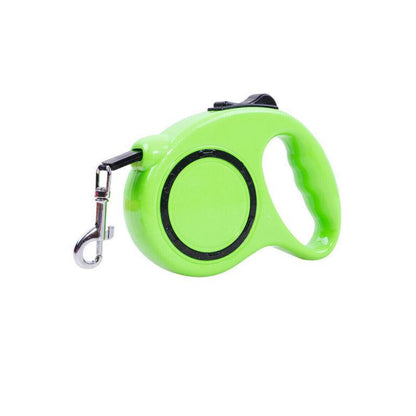 5M Dog Lead Leash Strong Retractable Extendable 5M Lockable Heavy Duty 15Kg - Yellow