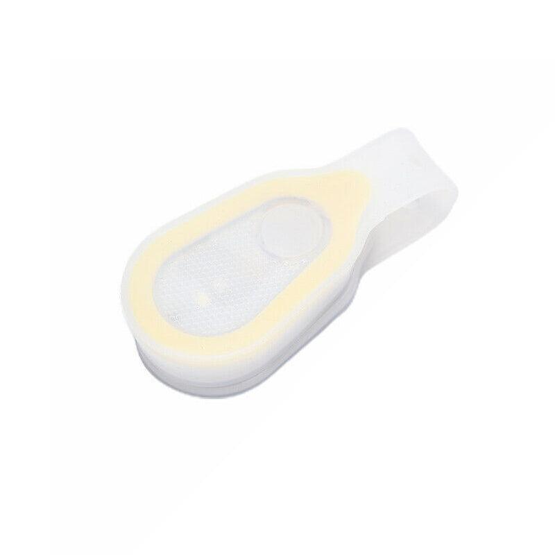 LED Clip On Flashlight Night Visibility Light for Nursing Running and Work Use - Green