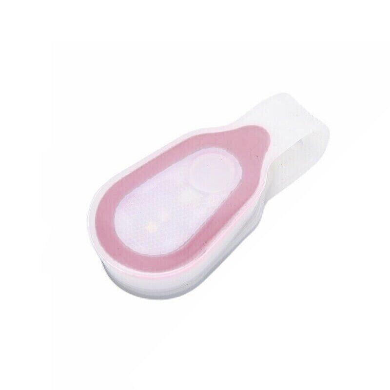 LED Clip On Flashlight Night Visibility Light for Nursing Running and Work Use - Green