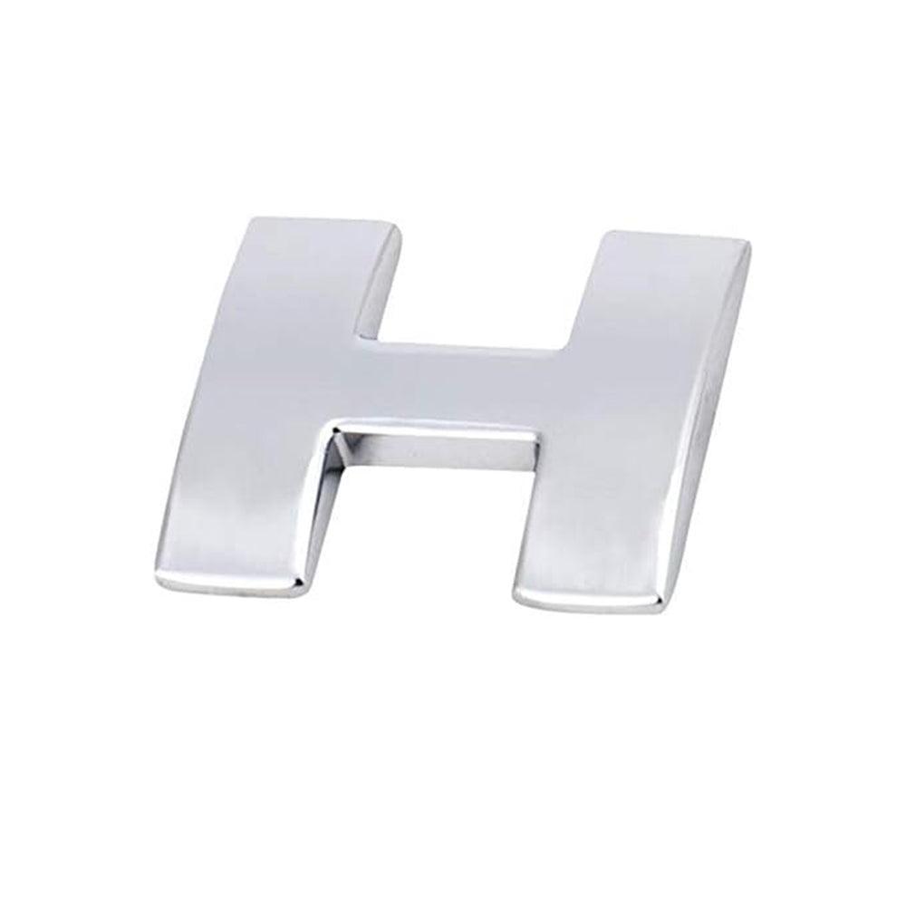 A-Z Alphabet Letters Car Sticker Self Adhesive Auto Badge Emblem 3D Chrome Good - J