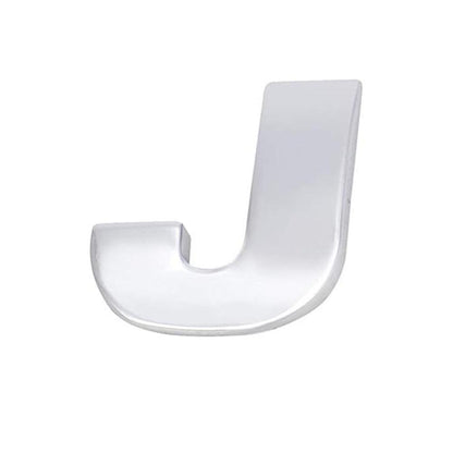 A-Z Alphabet Letters Car Sticker Self Adhesive Auto Badge Emblem 3D Chrome Good - Number 8