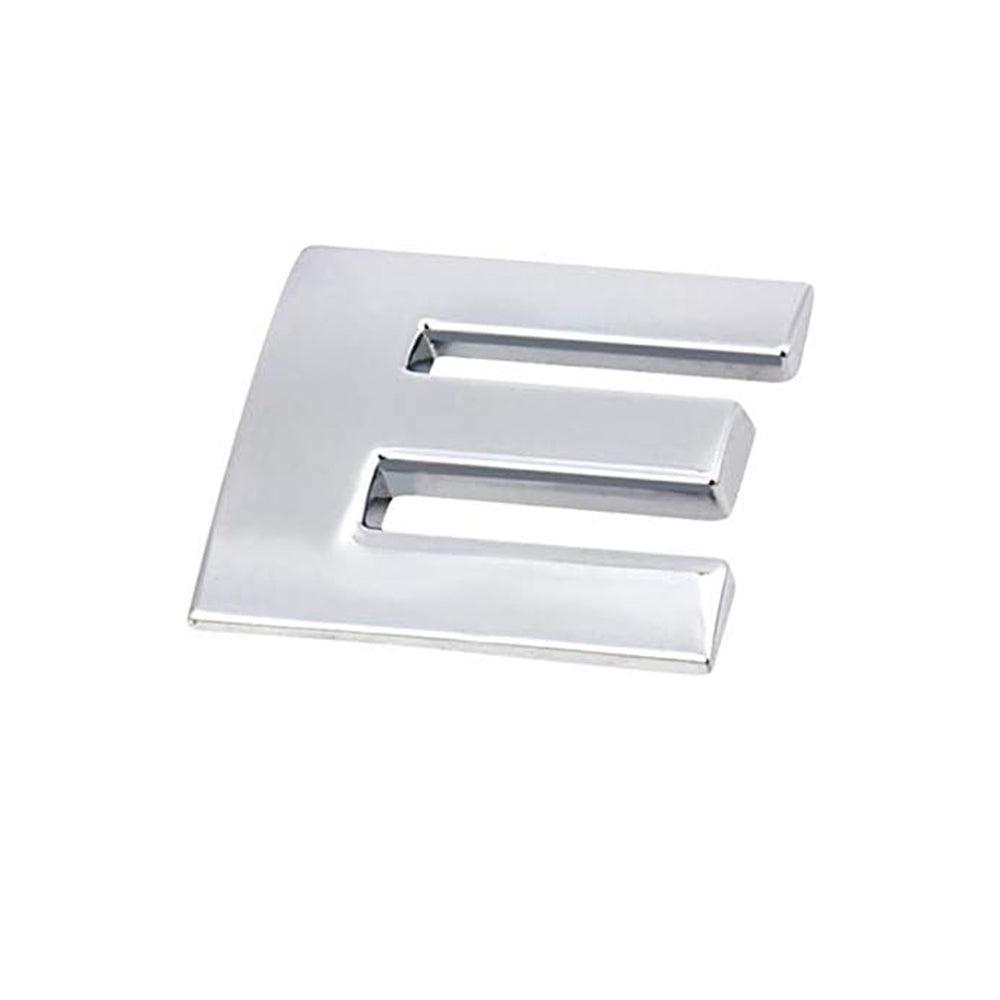 A-Z Alphabet Letters Car Sticker Self Adhesive Auto Badge Emblem 3D Chrome Good - Red L