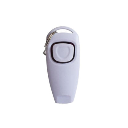 Dog Whistle and Clicker Set for Training Stop Barking Obedience Tool Combo - Light Blue