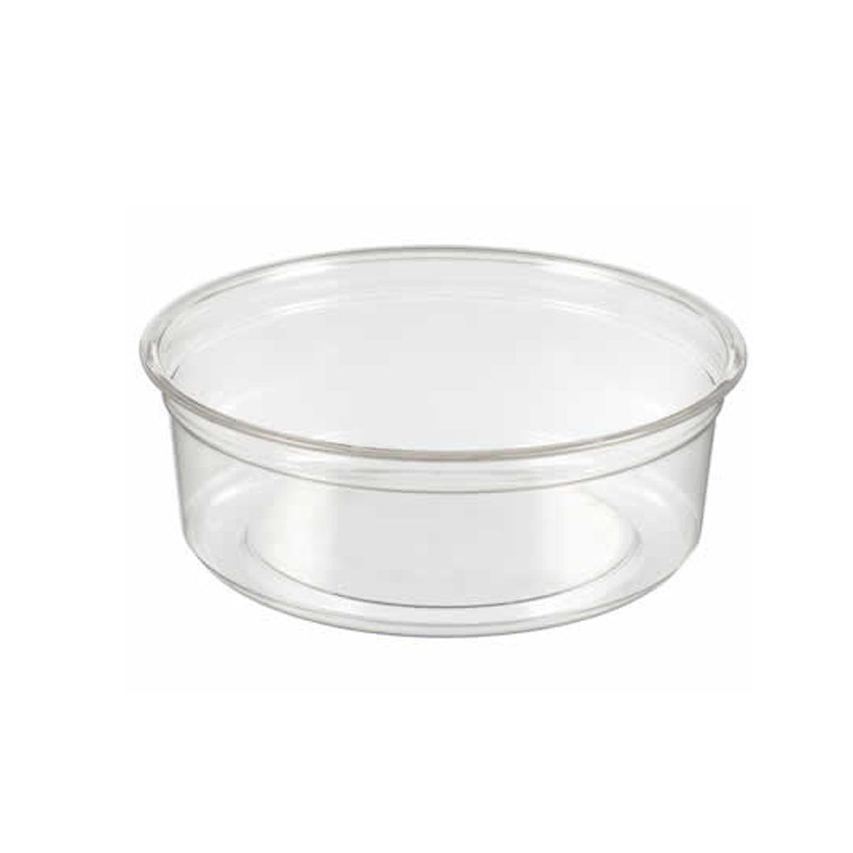100PCS Transparent Packing Box With Cover Plastic Dessert Bowl Food Container - Lid