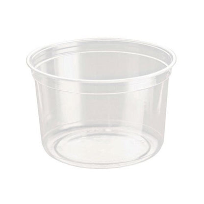 100PCS Transparent Packing Box With Cover Plastic Dessert Bowl Food Container - Lid