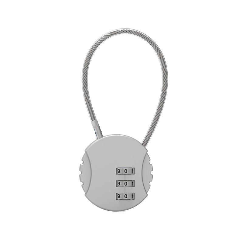 Combination Lock Padlock Locker 3 Digit Security Bike Suitcase Luggage Bag - Green