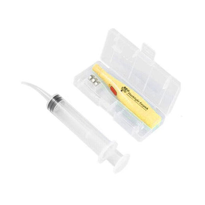 Au Tonsil Stone Remover Tool Stainless Steel Earwax Remover Led Light Earpick - Pink