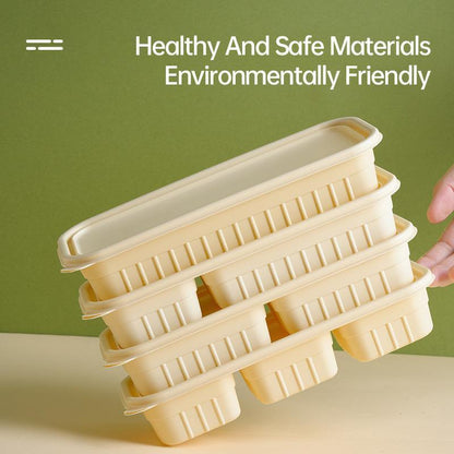 Biodegradable Corn Starch Meal Prep Containers Lids Durable Multi Compartment - C2A