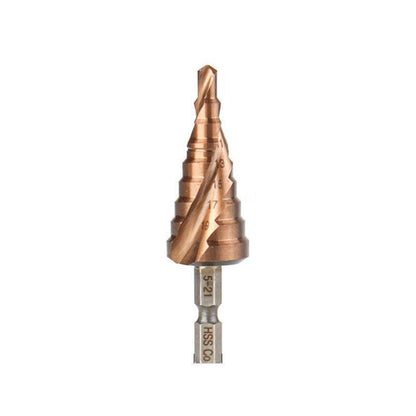Hss M35 Cobalt Steel Step Cone Drill Bit Hole Saw Cutter 4-12/20/32Mm 5-21/27Mm - M35 Co 4-12mm