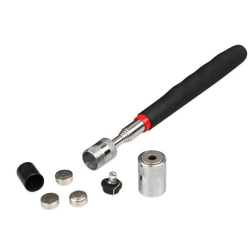 Telescopic Pickup Tool with LED Light Extendable Reach from 197mm to 790mm