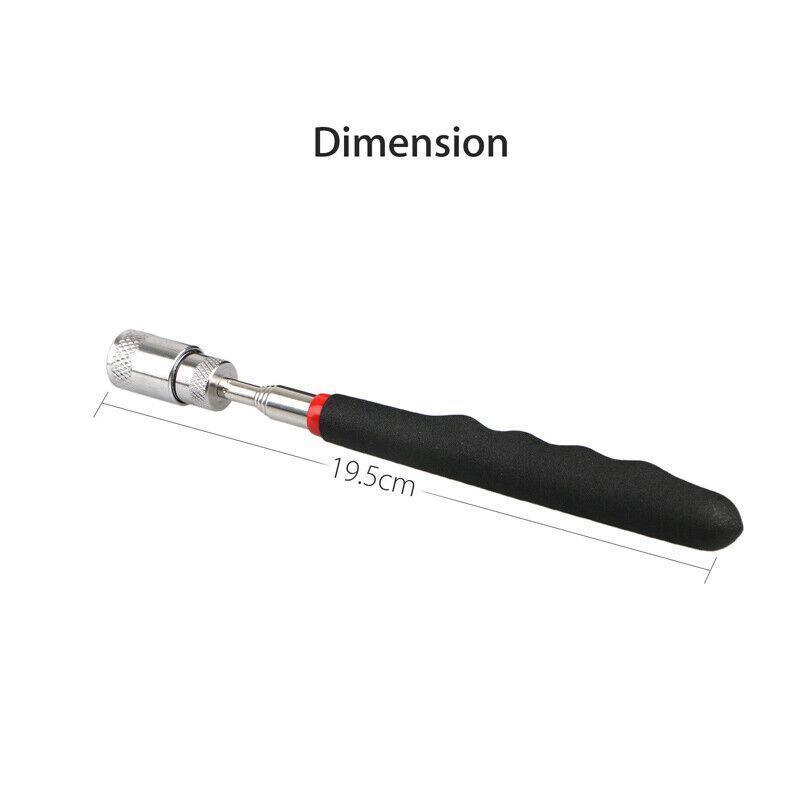 Telescopic Pickup Tool with LED Light Extendable Reach from 197mm to 790mm