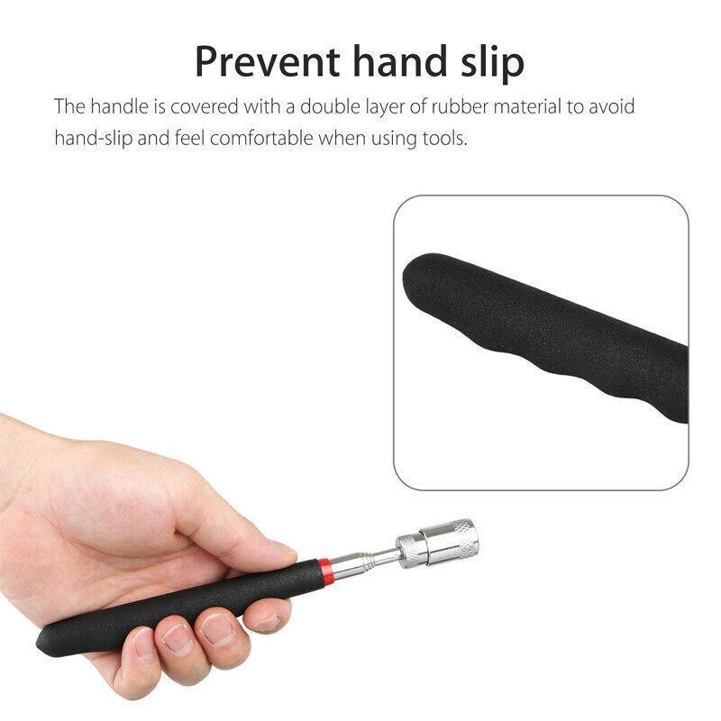 Telescopic Pickup Tool with LED Light Extendable Reach from 197mm to 790mm