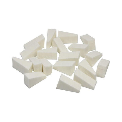 5/10 Makeup Sponge Cosmetic Wedges Nail Art Blend Foundation Contour Facial Puff - 40PCS