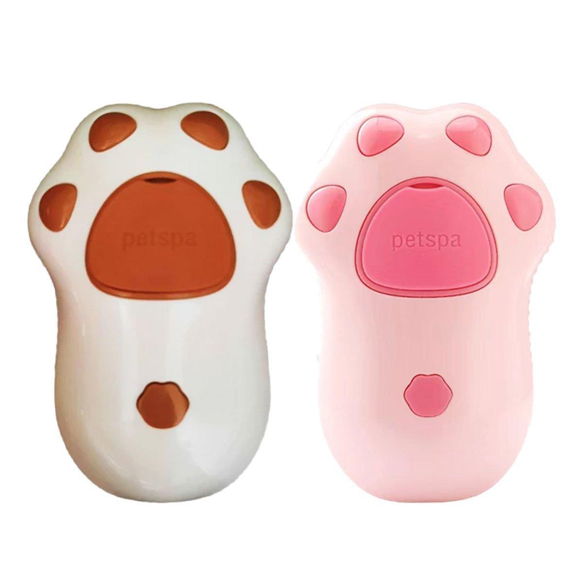 Pet Spray Massage Comb for Cats Dogs Cleaning Grooming Shedding Detangling Brush - Brown