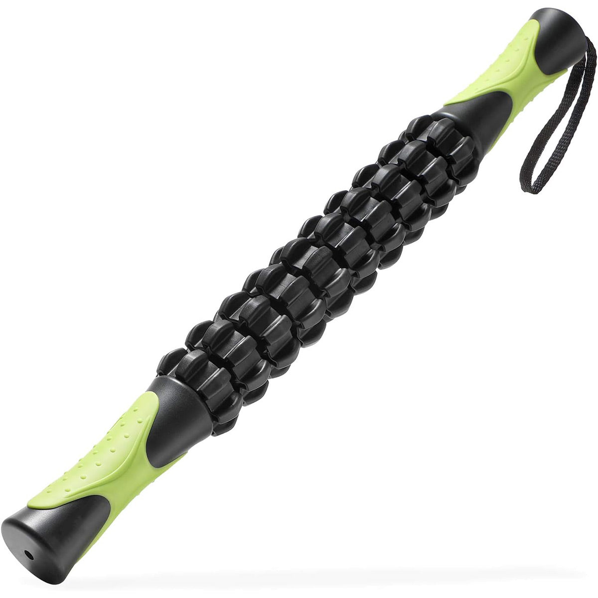 Muscle Roller Stick Full Body Fitness Massage Tool for Home and Gym Use - Orange