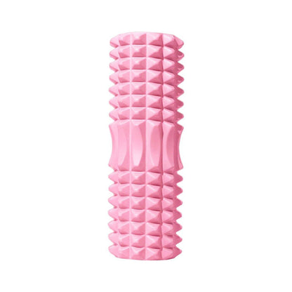 High Density EVA Foam Roller Yoga Massage Stick for Fitness - Crescent Style Purple-33cm