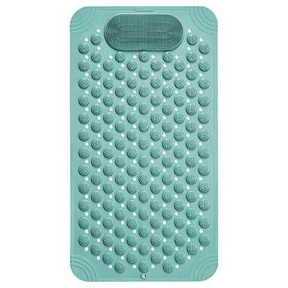 Non Slip Floor Pad Bathroom Tub Mat Bath Shower Mat with Round Massage Point - Pink
