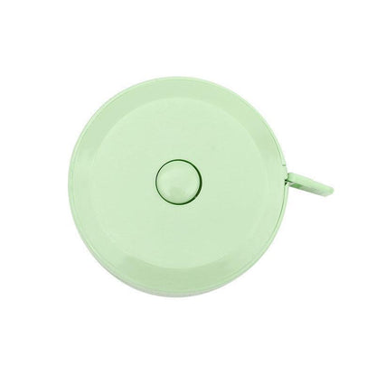 Retractable Tailor Tape Measure 150cm Soft Body Measuring Sewing Ruler - Green