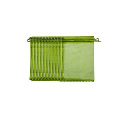 50/100PCS Garden Fruit Protection Net Bags Insect Proof Drawstring Mesh Organza - 50Pcs 10x15cm