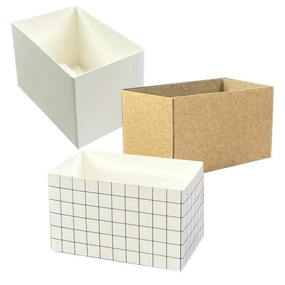 250PCS Sandwich Packaging Box Breakfast Hamburger Wrapping Box L Size - Black&White