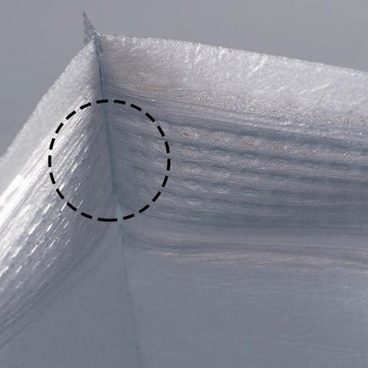 100Pcs Aluminum Foil Insulated Food Storage Bags for Thermal Cooling - 20*30CM-100PCS