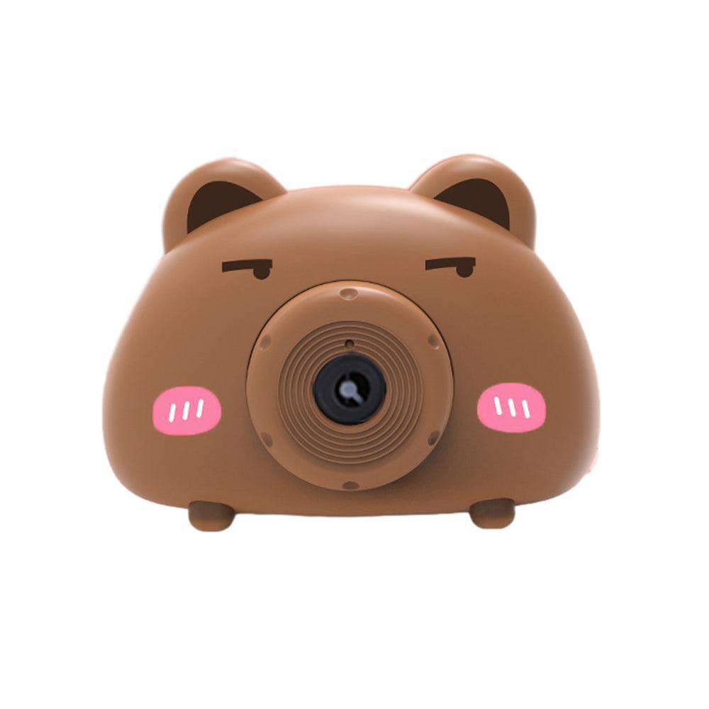 Acousto Optic Bubble Machine Camera Animal-Shaped With Light Music Toy Gift - Cat