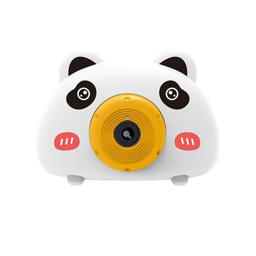 Acousto Optic Bubble Machine Camera Animal-Shaped With Light Music Toy Gift - Frog