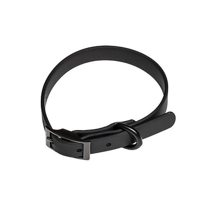 PVC Dog Collar Working Dog Kennels Waterproof Soft Adjustable for Pets M Size - Apricot