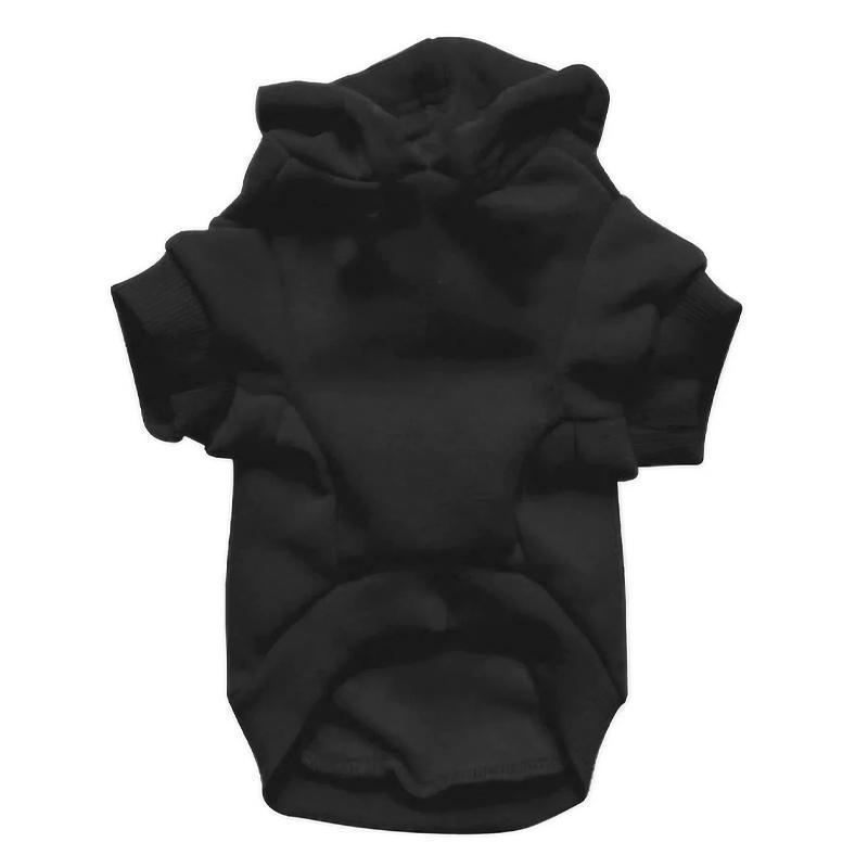 Pet Dog Clothes Hoodie Warm Winter Jumper Puppy Cat Clothing Coat Jacket Shirt - L