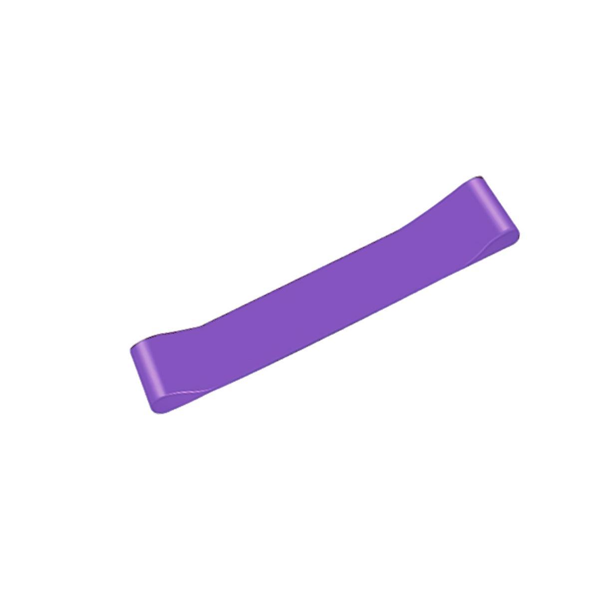 Exercise Resistance Bands Loop Power Strength Training Fitness Yoga Pilates Gym - Rose Red (600*50*0.9MM)