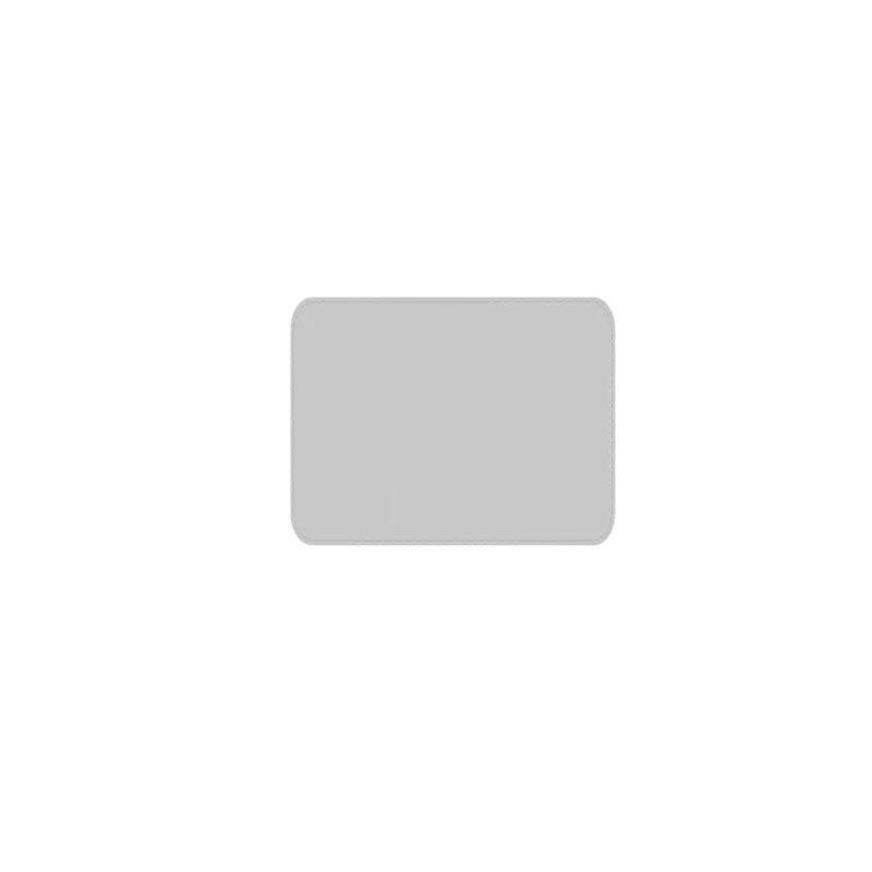 Leather Mouse Pad 30x25.5cm Waterproof Gaming Desk Mat Anti Slip Rubber Mousepad - Black