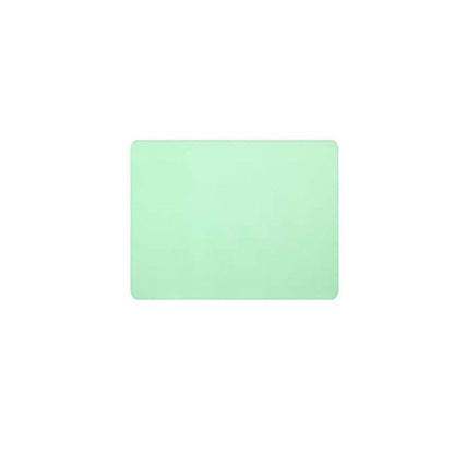 Leather Mouse Pad 30x25.5cm Waterproof Gaming Desk Mat Anti Slip Rubber Mousepad - Light Blue