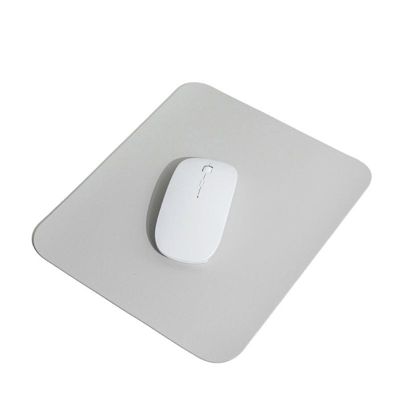 Pu Leather Gaming Mouse Pad Desk Mat Anti-Slip Speed Mousepad 22X22Cm Waterproof - Green