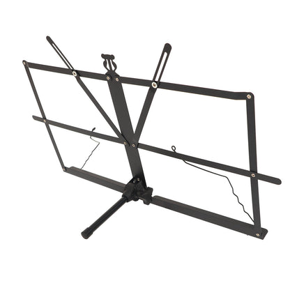 Portable Folding Music Stand Iron Desktop Book Holder Reading Sheet Rack Display