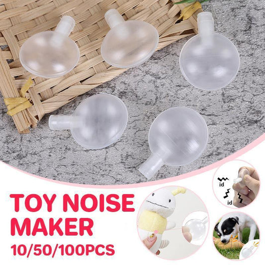 100X Toy Squeaker Replacements for Dog Cat Plush Toys Sound Inserts Repair Parts - 10pcs