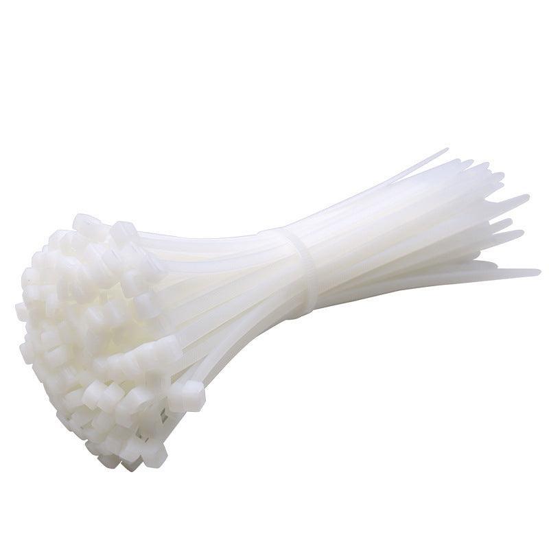 50X Cable Ties Zip Ties Nylon Uv Stabilised Black Cable Tie - 10*700mm White