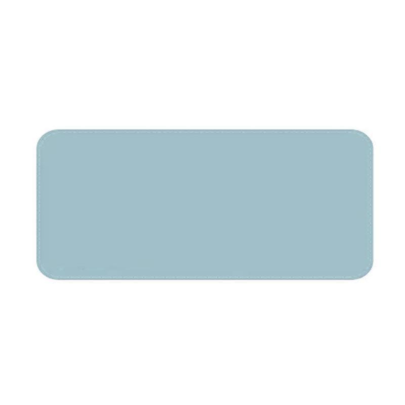 Large Leather Gaming Mouse Pad Waterproof Desk Keyboard Mat 120 x 60cm - Light Blue