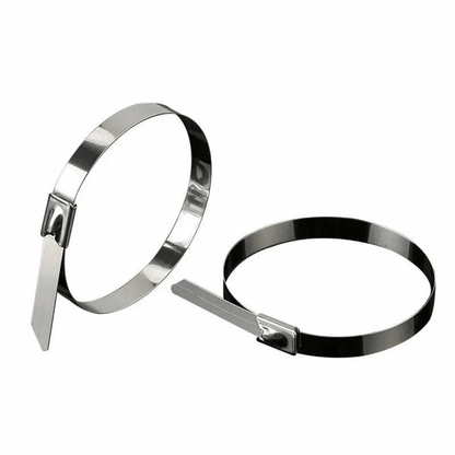 20X Stainless Steel Cable Ties S304 Marine Grade Zip Strap Locking Wrap 100-800Mm - 7.9*600mm