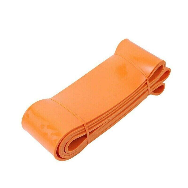 Heavy Duty Resistance Yoga Band Loop Exercise Fitness Workout Band Gym Band - Blue 125-170 lbs (64mm*2080mm)