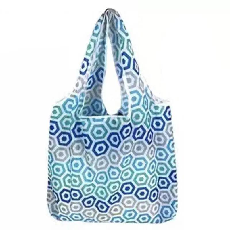 Reusable Foldable Light Waterproof Shopping Bags Carry bag Grocery Big - B-02