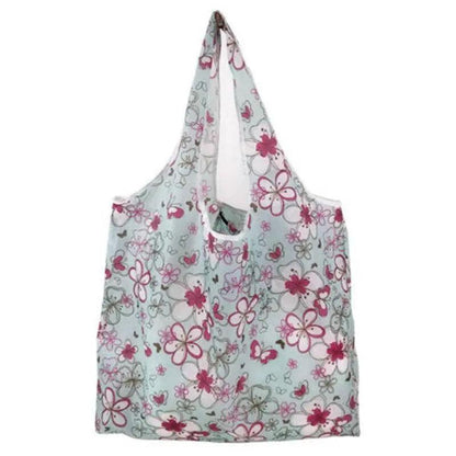 Reusable Foldable Light Waterproof Shopping Bags Carry bag Grocery Big - B-06