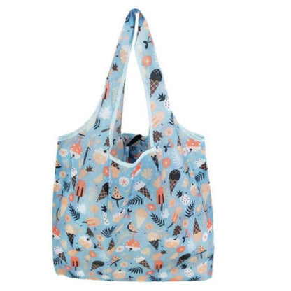 Reusable Foldable Light Waterproof Shopping Bags Carry bag Grocery Big - B-14