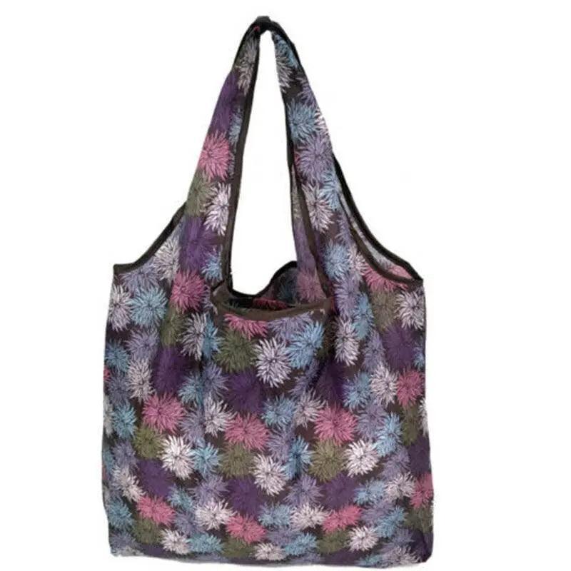 Reusable Foldable Light Waterproof Shopping Bags Carry bag Grocery Big - B-20