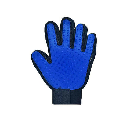 Pet Dog Cat Massage Hair Removal Grooming Comb Touch Cleaning Brush Magic Glove - Green Right Hand
