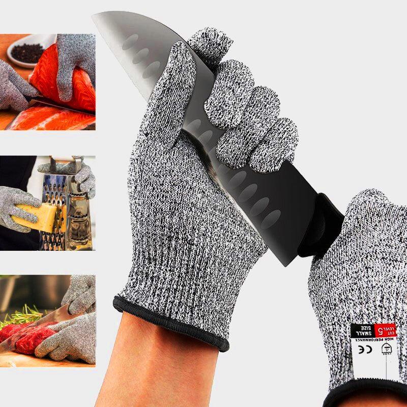 Cut Resistant Gloves for Kitchen Work Food Prep Carving and Fishing Tasks - M