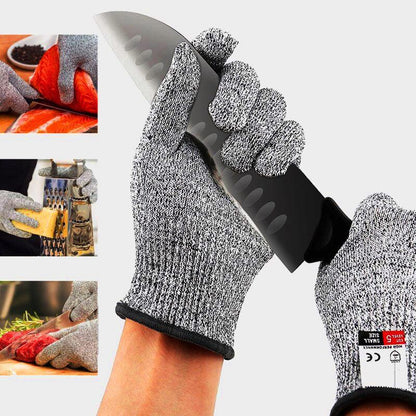 Cut Resistant Gloves for Kitchen Work Food Prep Carving and Fishing Tasks - M